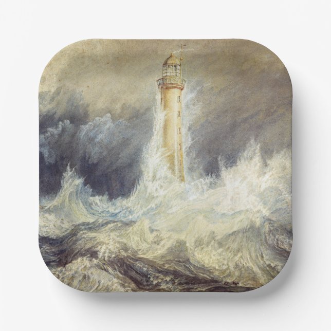 William Turner - Bell Rock Lighthouse Pappteller (Vorderseite)