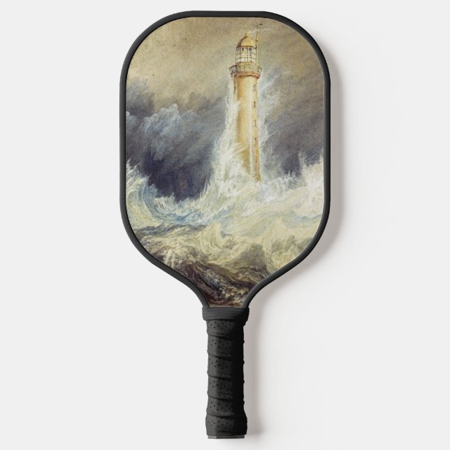 William Turner - Bell Rock Lighthouse Pickleball Schläger (Vorderseite)