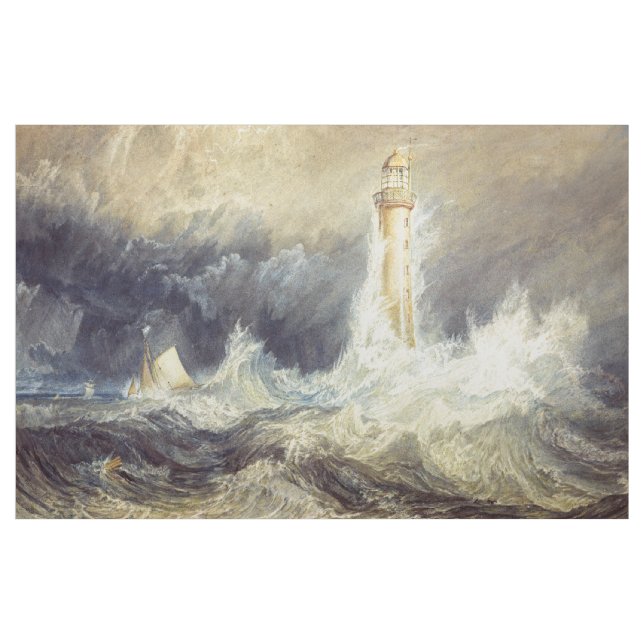William Turner - Bell Rock Lighthouse Stoff (Yard (91,4 cm))