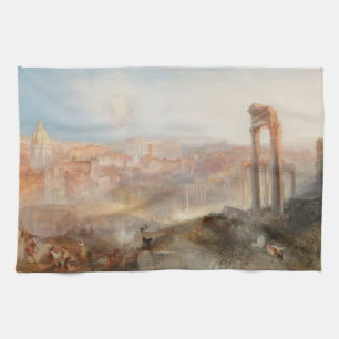 William Turner British - Modernes Rom-Campo Vaccin Geschirrtuch