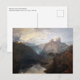 William Turner - Burg Kilgarren, Pembrokeshire Postkarte