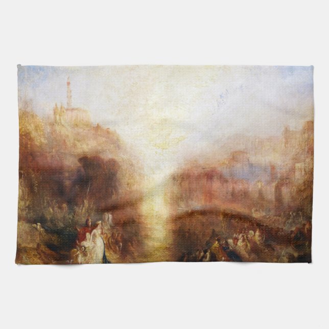 William Turner - Der Besuch des Grabes Geschirrtuch (Horizontal)