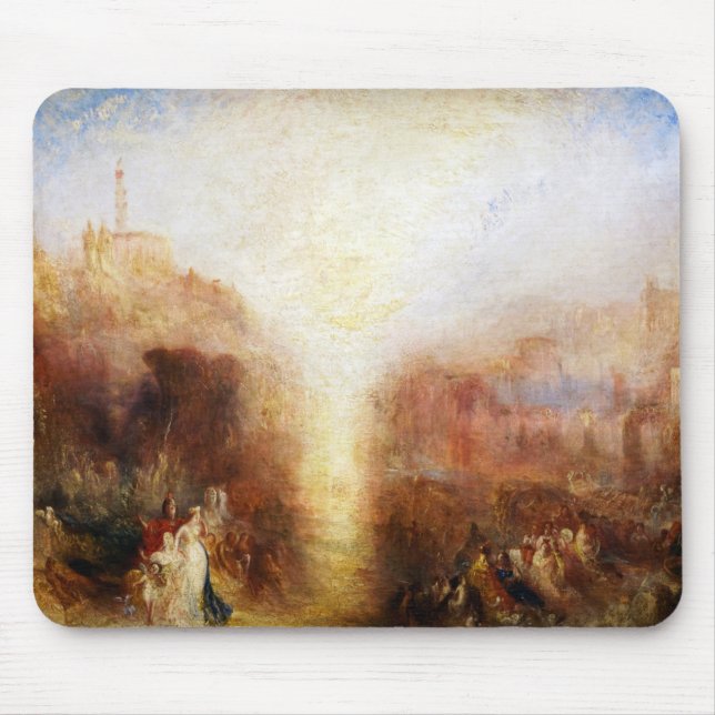 William Turner - Der Besuch des Grabes Mousepad (Vorne)
