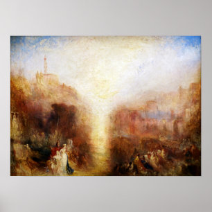 William Turner - Der Besuch des Grabes Poster