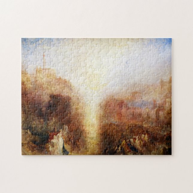 William Turner - Der Besuch des Grabes Puzzle (Horizontal)