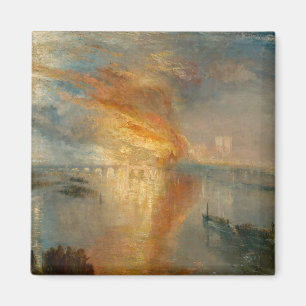 William Turner - Der Brand des Parlaments Magnet
