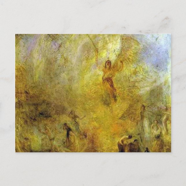 william turner - der Engel, in der Sonne stehend Postkarte (Vorderseite)