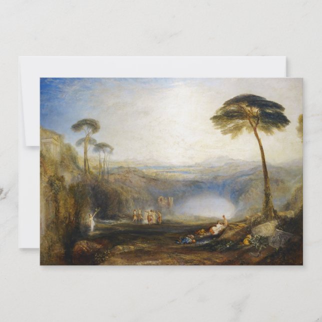 William Turner - Der goldene Teig Einladung (Vorderseite)