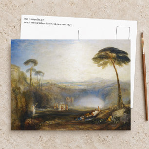 William Turner - Der Goldene Zweig Postkarte