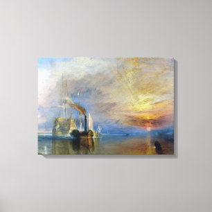 William Turner - Der Kampftemeraire Leinwanddruck