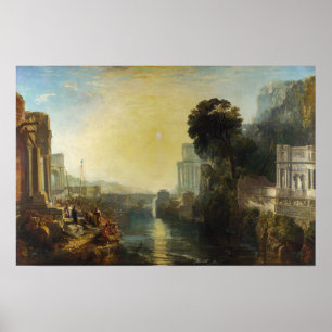 William Turner - Dido Gebäude Carthage Poster