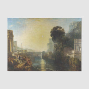 William Turner - Dido Gebäude Carthage Seidenpapier