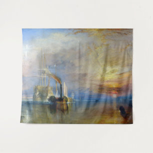 William Turner - Die Fighting Temeraire Wandteppich