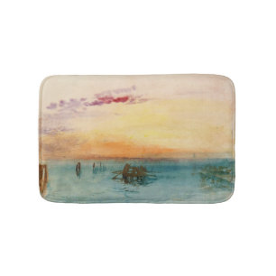 William Turner - Die Lagune bei Venedig bei Sonnen Badematte