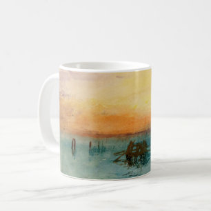 William Turner - Die Lagune bei Venedig bei Sonnen Kaffeetasse