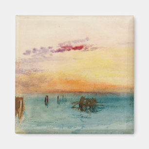 William Turner - Die Lagune bei Venedig bei Sonnen Magnet