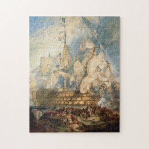 William Turner Die Schlacht von Trafalgar Puzzle