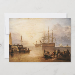 William Turner - Die Sonne geht durch den Dunst un Einladung