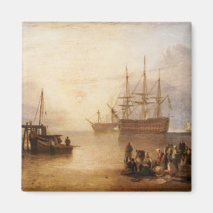 William Turner - Die Sonne geht durch den Dunst un Magnet