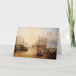 William Turner - Die Sonnenlandschaft durch Vapor Karte