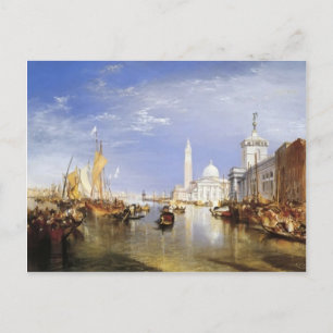 William Turner- Dogano und San Giorgio Maggiore Postkarte