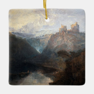 William Turner - Kilgarren Castle, Pembrokeshire Keramikornament