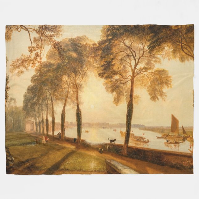 William Turner - Mortlake Terrace Fleecedecke (Vorderseite (Horizontal))