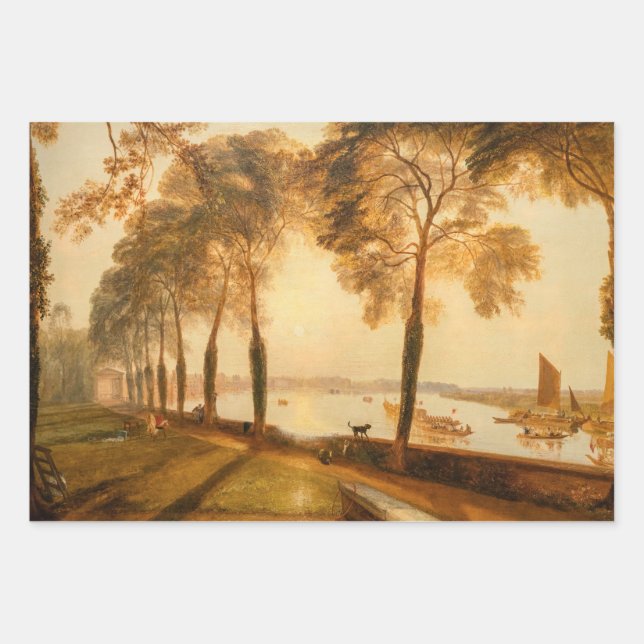 William Turner - Mortlake Terrace Geschenkpapier Set (Vorderseite)