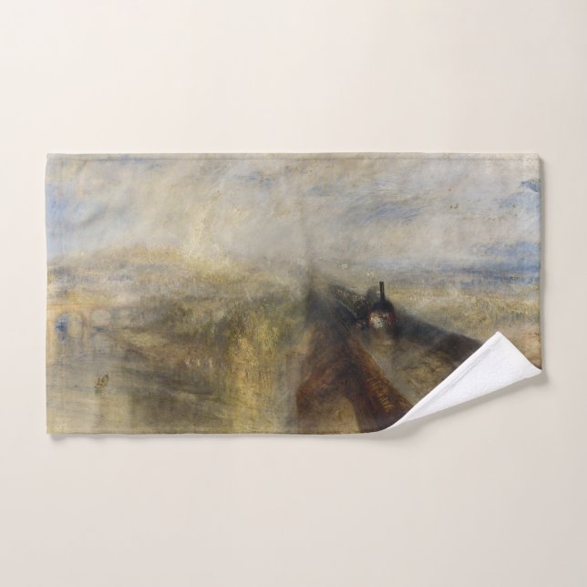 William Turner - Rain, Steam und Speed Badhandtuch Set (Handtuch)