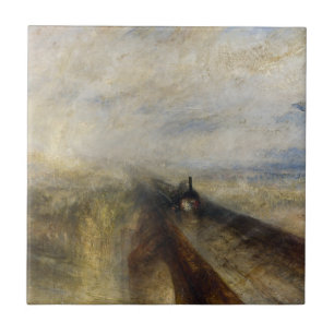 William Turner - Rain, Steam und Speed Fliese