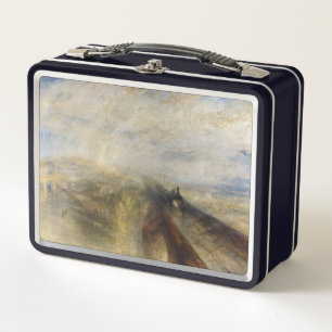 William Turner - Regen, Dampf und Geschwindigkeit Metall Brotdose