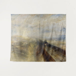 William Turner - Regen, Dampf und Geschwindigkeit Wandteppich