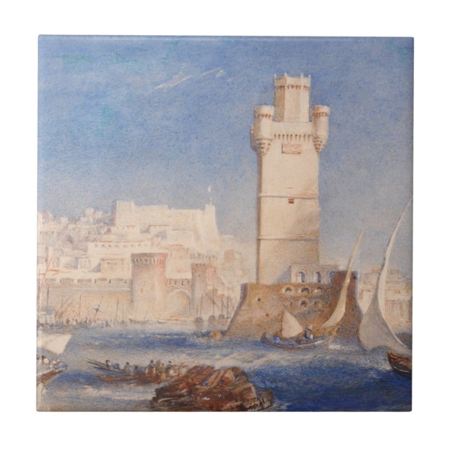 William Turner Rhodes Fliese (Vorderseite)