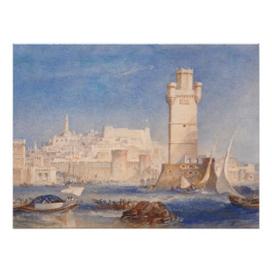 William Turner Rhodes Poster