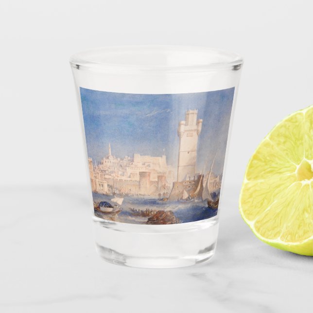 William Turner Rhodes Schnapsglas (Vorderseite)