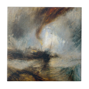 William Turner - Schneesturm Fliese