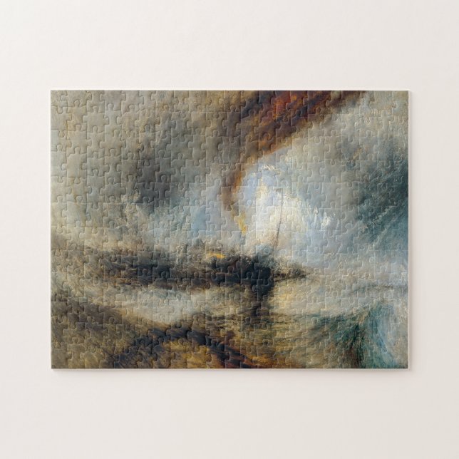 William Turner - Schneesturm Puzzle (Horizontal)