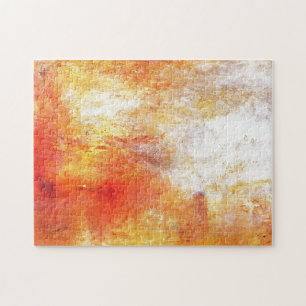 William Turner Sonnenuntergang über einem See Roma Puzzle