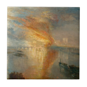William Turner - The Burning of the Parliament Fliese