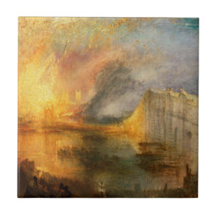 William Turner - The Burning of the Parliament Fliese