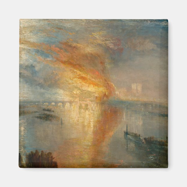 William Turner - The Burning of the Parliament Magnet (Vorne)