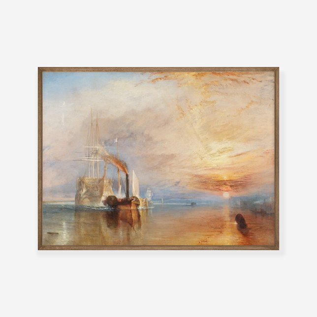 William Turner The Fighting Temeraire Malerei Art Poster (Von Creator hochgeladen)