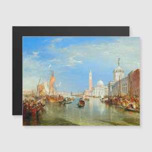 William Turner - Venedig, die Dogana-Magnetkarte Magnetkarte