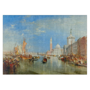 William Turner - Venedig, Die Dogana & San Giorgio Schneidebrett