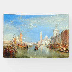 William Turner - Venedig, die Dogana und San Giorg Banner