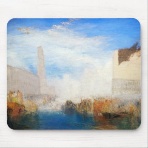 William Turner - Venedig, die Piazzetta Mousepad