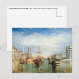 William Turner - Venedig Porch Madonna della Salut Postkarte