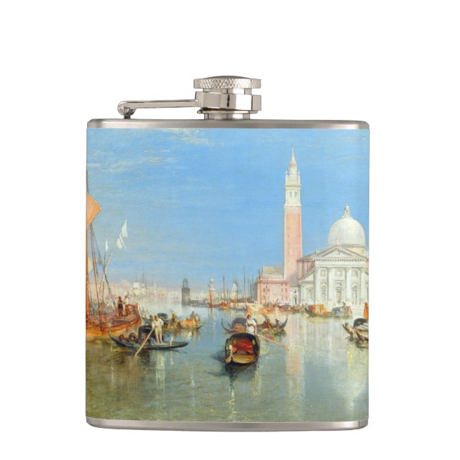 William Turner - Venedig, The Dogano & San Giorgio Flachmann (Vorderseite)