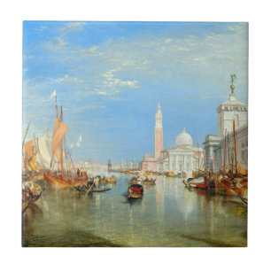 William Turner - Venedig, The Dogano & San Giorgio Fliese