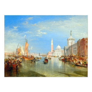 William Turner - Venedig, The Dogano & San Giorgio Fotodruck